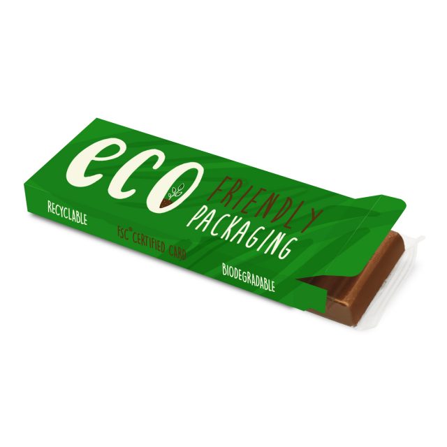 Eco Range – Eco 12 Baton Bar Box – Milk Chocolate – 41% Cocoa