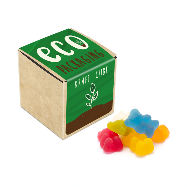 Eco Kraft Cube – Vegan Bears* – 40g